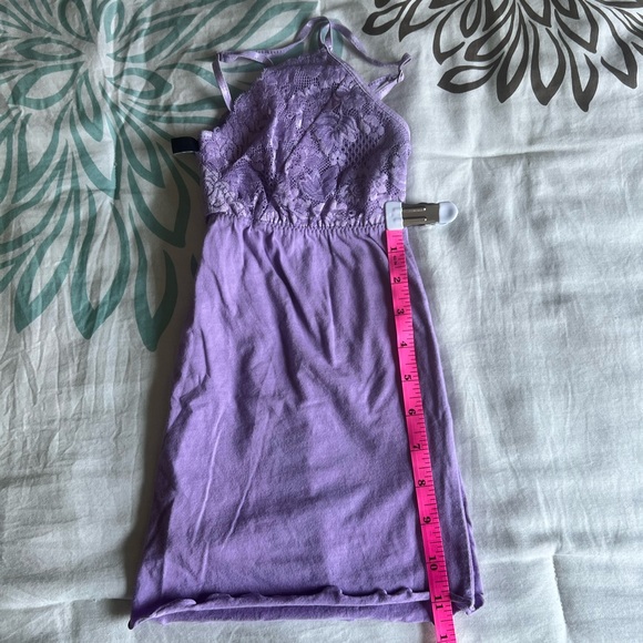 Lavender Lace-Trim Cami Women’s Tank Top, Size Small - Picture 14 of 15